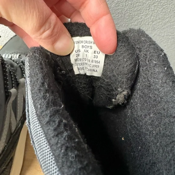 Merrill Snow Crush Kids Winter Snow Boots - Picture 6 of 9